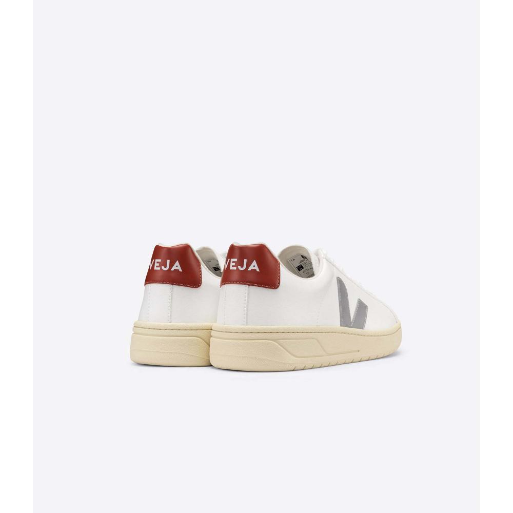 Veja URCA CWL OXFORD-GREY Sneakers Dames White/Red | NL 632TCE